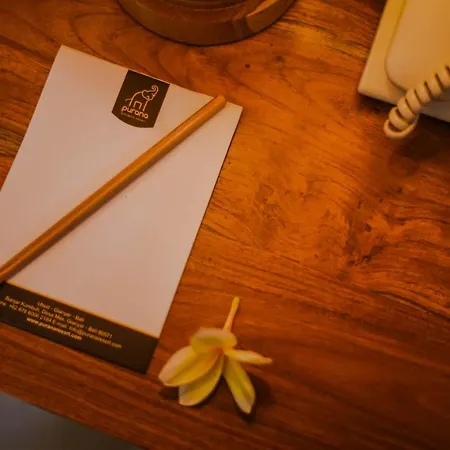 Purana Suite Ubud Exterior photo A notepad and a pencil